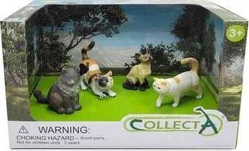 Figūrėlė Collecta COLLECTA Rinkinys 4 KOTÓW W OPAKOWANIU (88327, 88331, 88491, 88937)