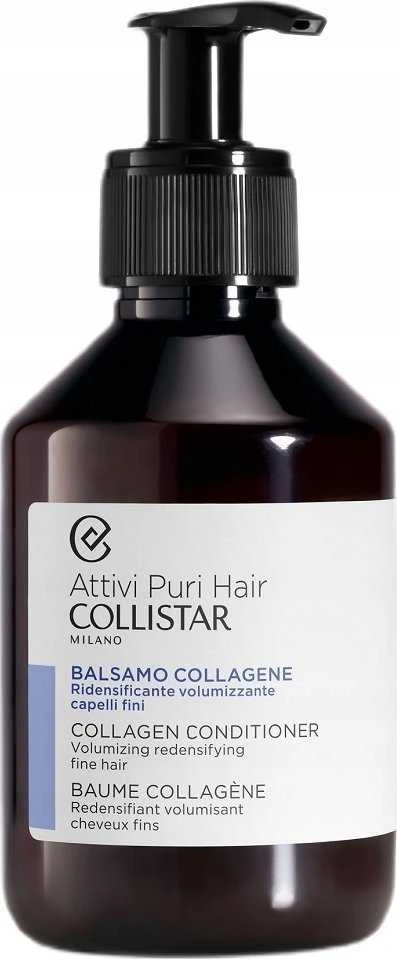 Collistar Apimtį suteikiantis redensuojantis kondicionierius - Kondicionér pro objem vlasu s kolagenem - 200 ml