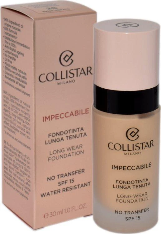 Collistar Impeccabile Base Maquillaje Larga Duración, 2 g