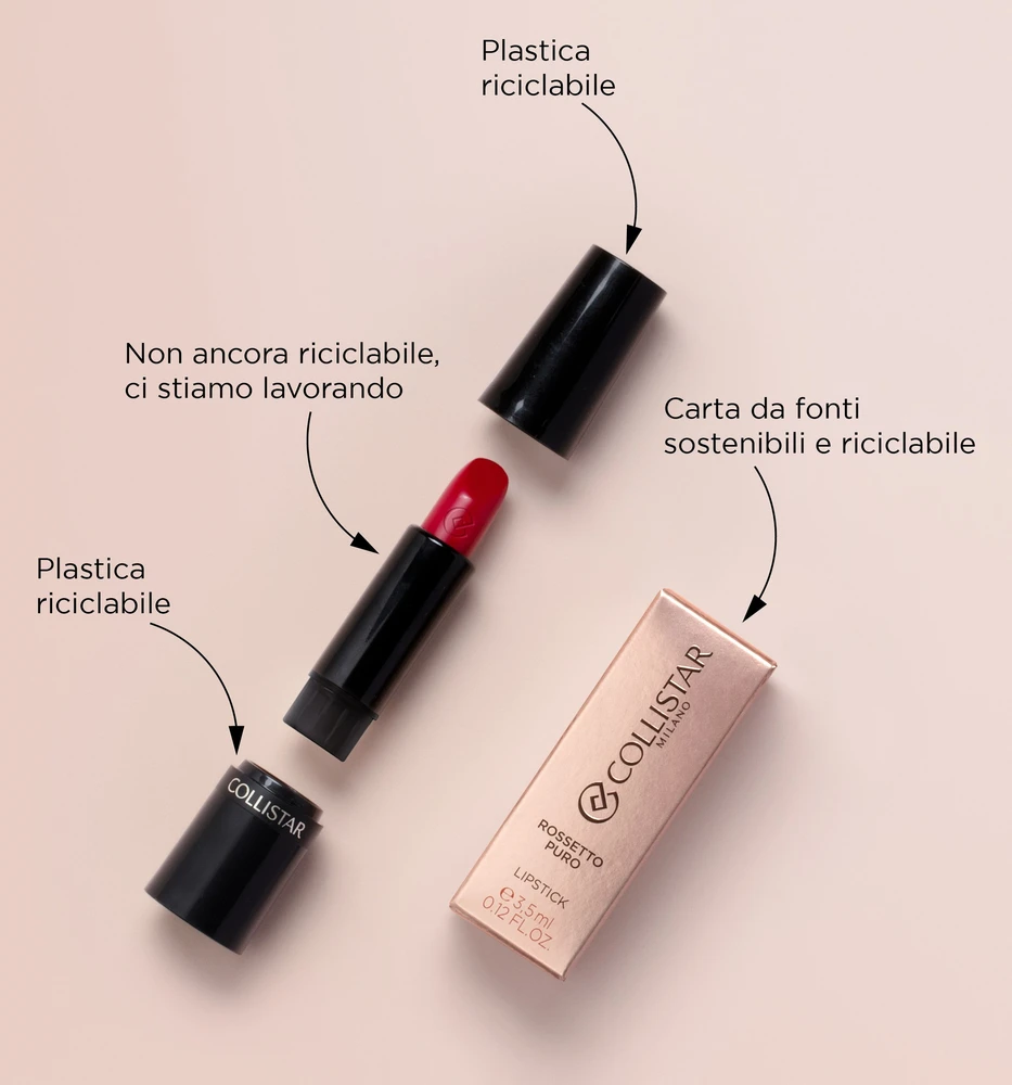 Collistar Rossetto Puro Barra De Labios 102-Rosa Antico