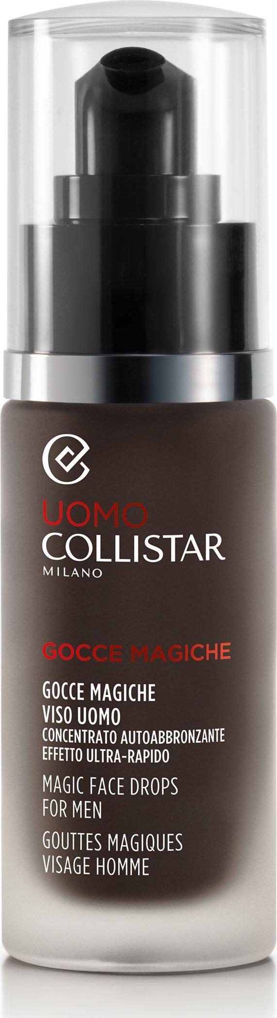 Collistar Uomo Magic Face Drops savaiminio įdegio produktas