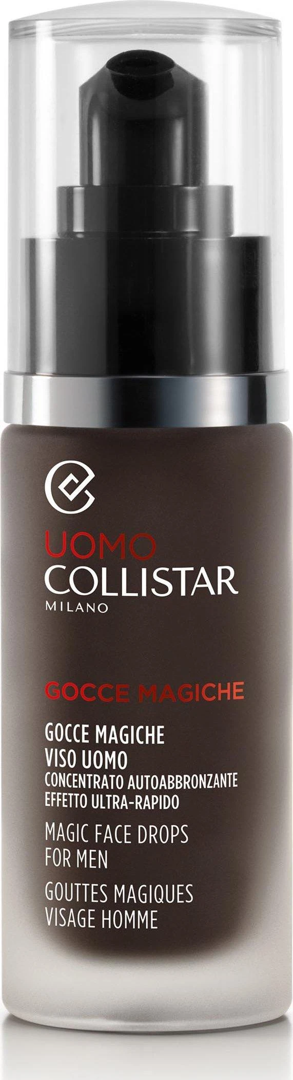 Collistar Uomo Magic Face Drops savaiminio įdegio produktas