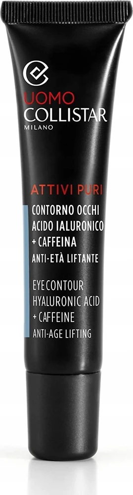 Collistar Uomo Anti-Wrinkle Eye Contour Kreminis akių kontūro kremas nuo raukšlių vyrams, 15 ml