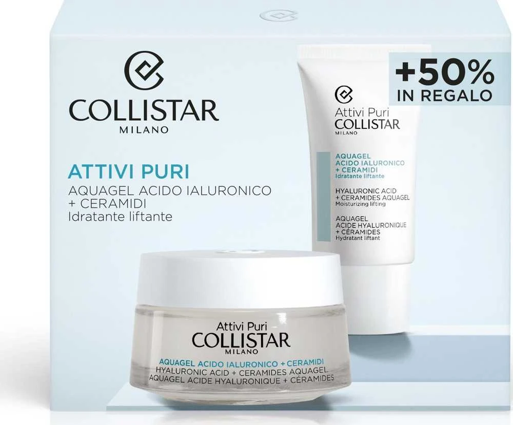 Collistar Pure Actives Hyaluronic Acid + Ceramides Aquagel Facial Gel