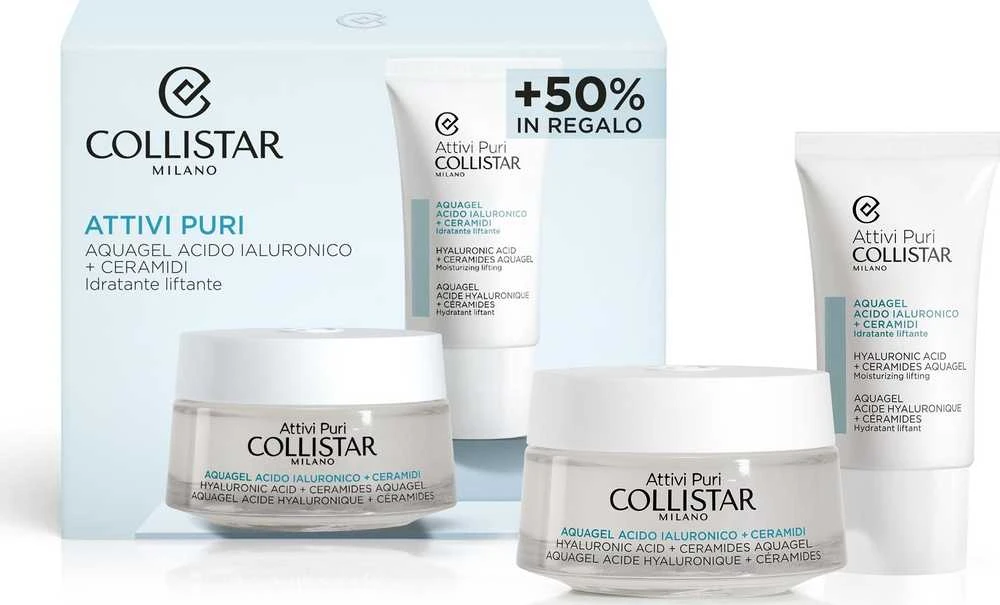 Collistar Pure Actives Hyaluronic Acid + Ceramides Aquagel Facial Gel