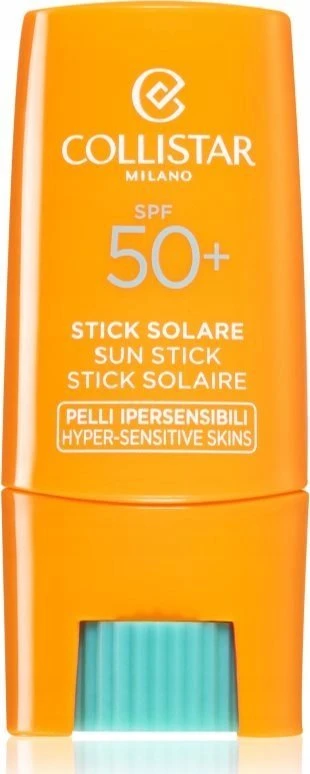 Collistar Perfect Tanning Clear Sun Stick Spf50 pieštukas apsaugantis nuo saulės 8g