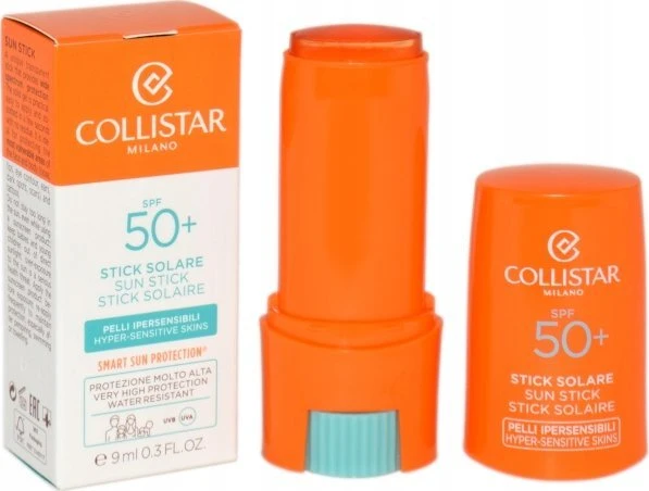 Collistar Perfect Tanning Clear Sun Stick Spf50 pieštukas apsaugantis nuo saulės 8g