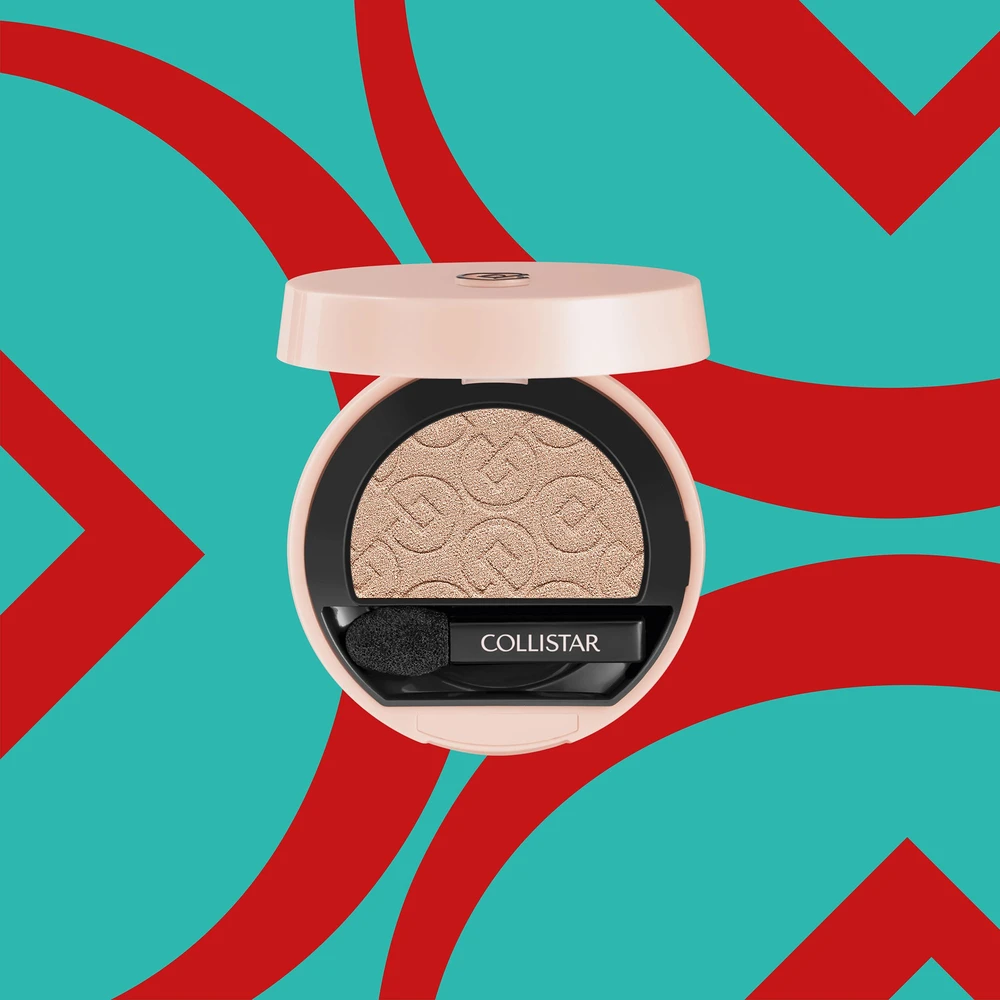 Collistar Impeccabile Sombra De Ojos Compacta 425-Champagne Satin, 3 g