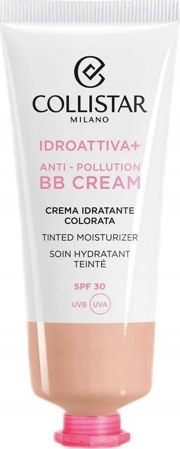 „Collistar Hydro Active+“ BB kremas nuo taršos Nr. 1, lengvas, 50 ml