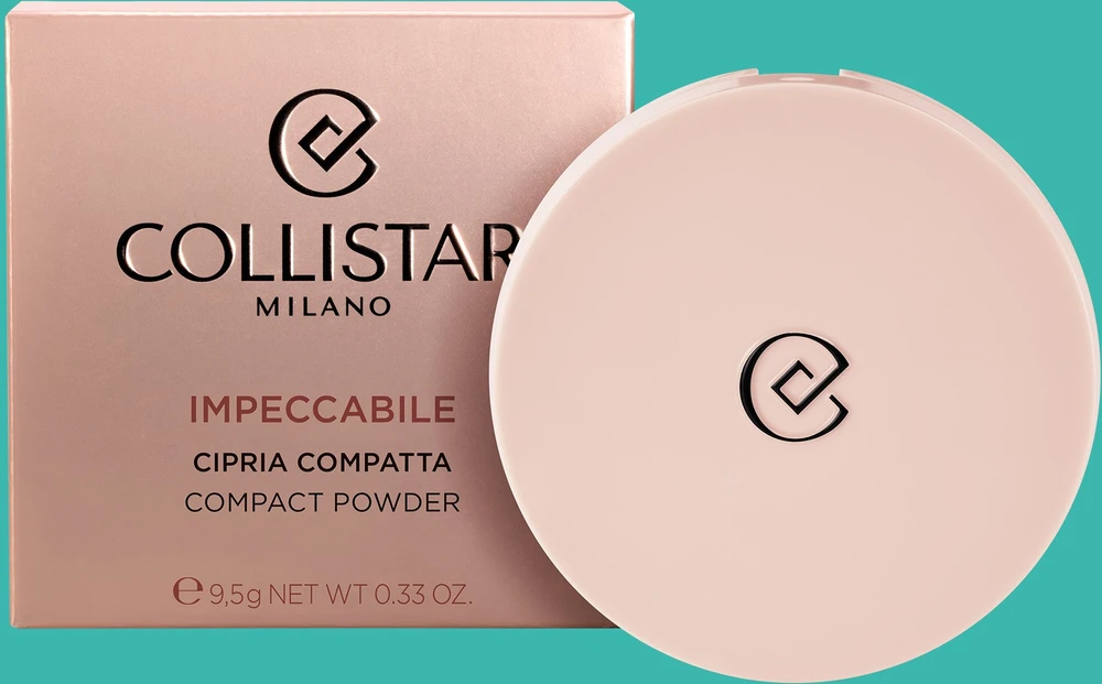 Collistar Impeccabile Compact Powder 40r-Warm Rose, 9 g