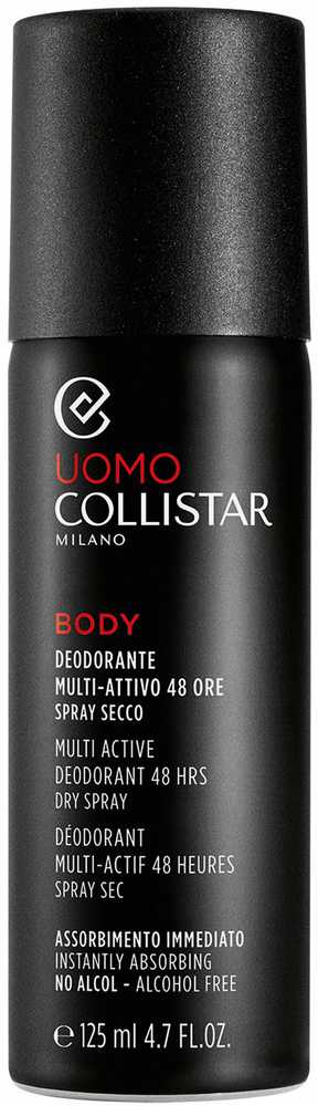Active COLLISTAR DAUGIAFUNKCIS DEZODORANTAS 48 VAL. SAUSAM PURŠKIKLIUI 125 ML