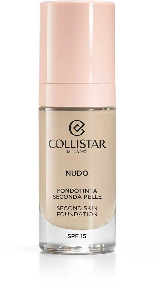 Collistar Nudo Fondo De Maquillaje Segunda Piel Spf15 1n-Avorio, 30 ml