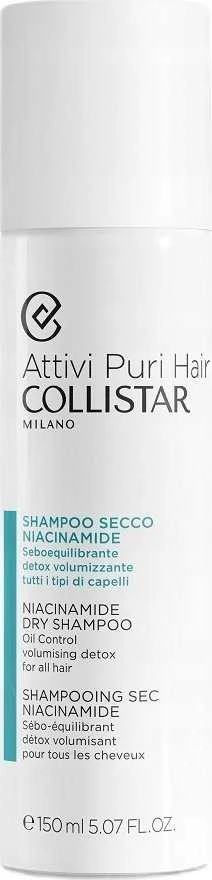 "Collistar" sausas šampūnas su niacinamidu (Niacinamide Sausas šampūnas) 150 ml