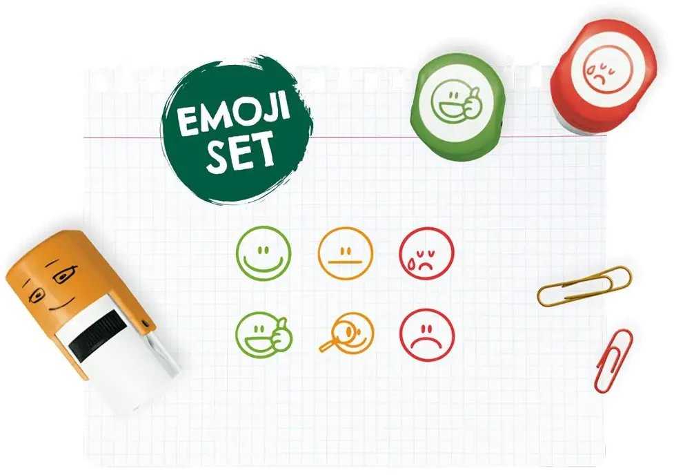 Colop COLOP little NIO Stempel- Set ''Emojis'' retail