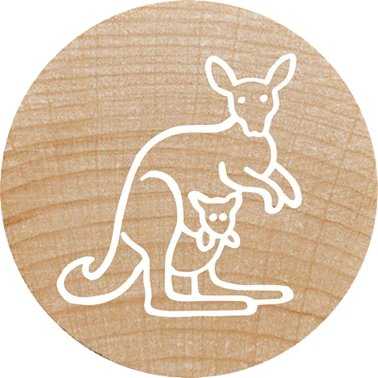 Colop COLOP WOODIES Stempel-Set ''exotic Animation'' retail