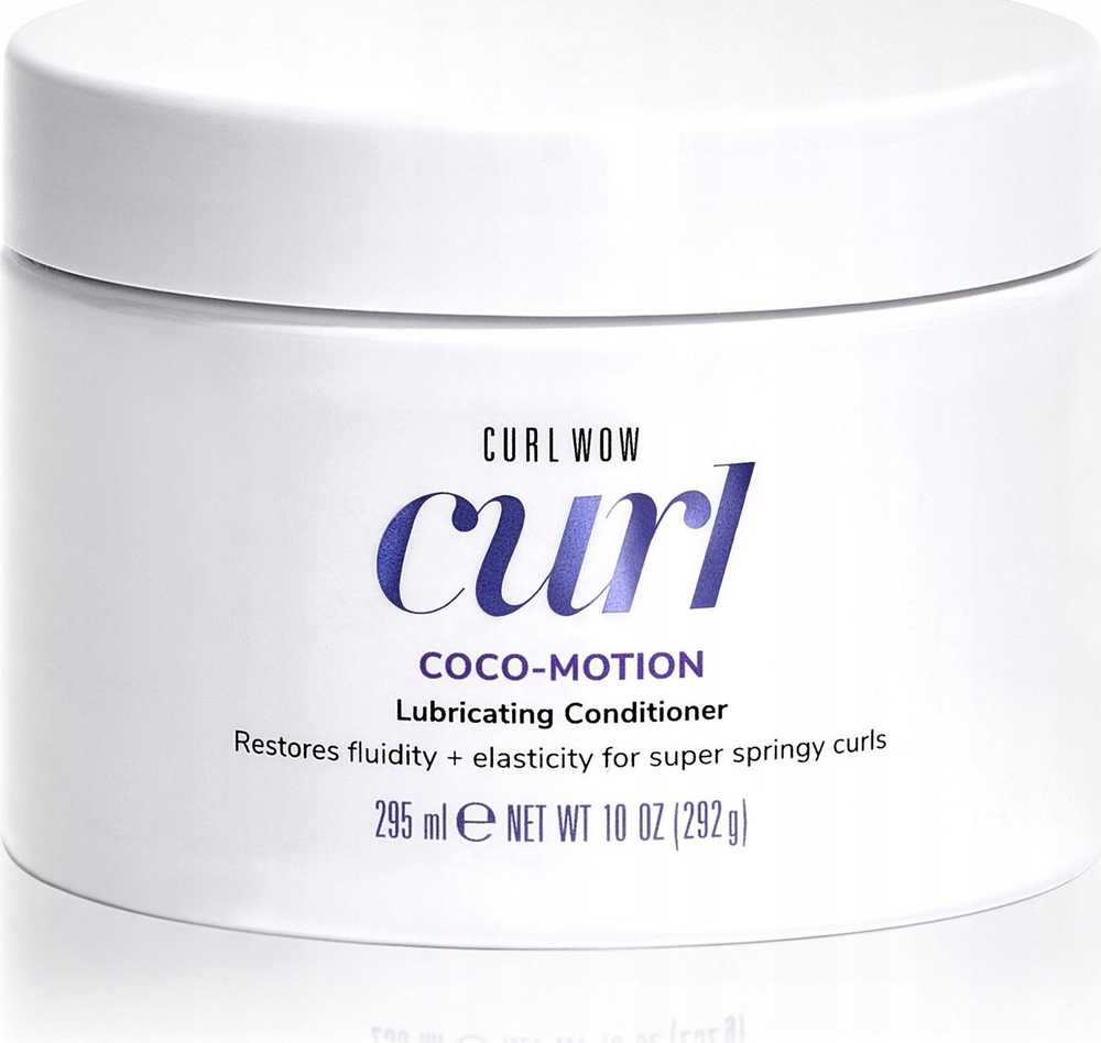 Color Wow Drėkinamasis kondicionierius garbanotiems ir banguotiems plaukams "Curl Wow Coco-Motion" (drėkinamasis kondicionierius) 295 ml