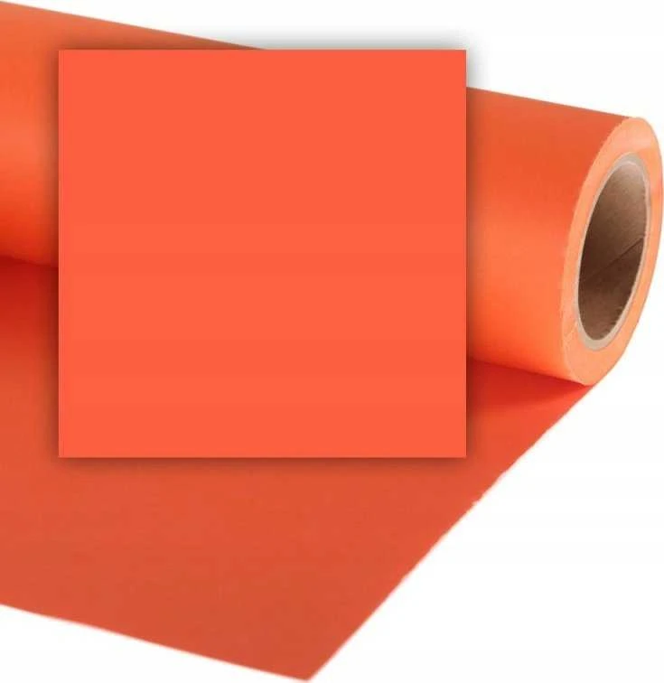 Fonas - Colorama MANDARIN 2.7x11m Kartono Fonas Oranžinė