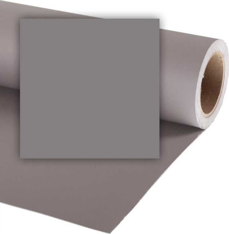 Popierinis fonas Colorama 2,72x11m Smoke pilkas