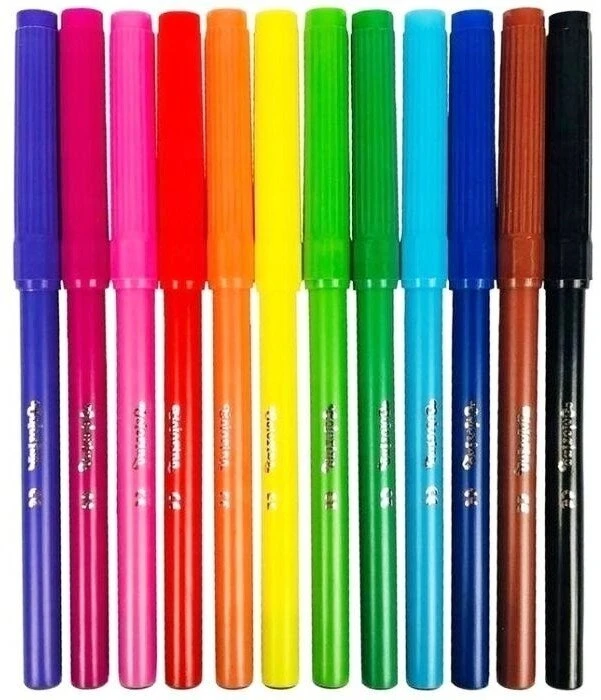 Colorino Flomasteriai 12 spalvų Nasa