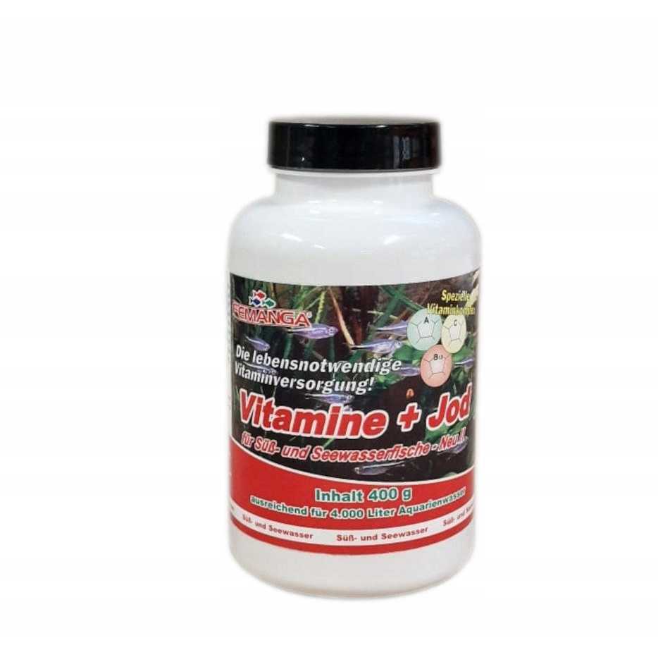 FEMANGA Vitaminai ir Jodas žuvims 400g