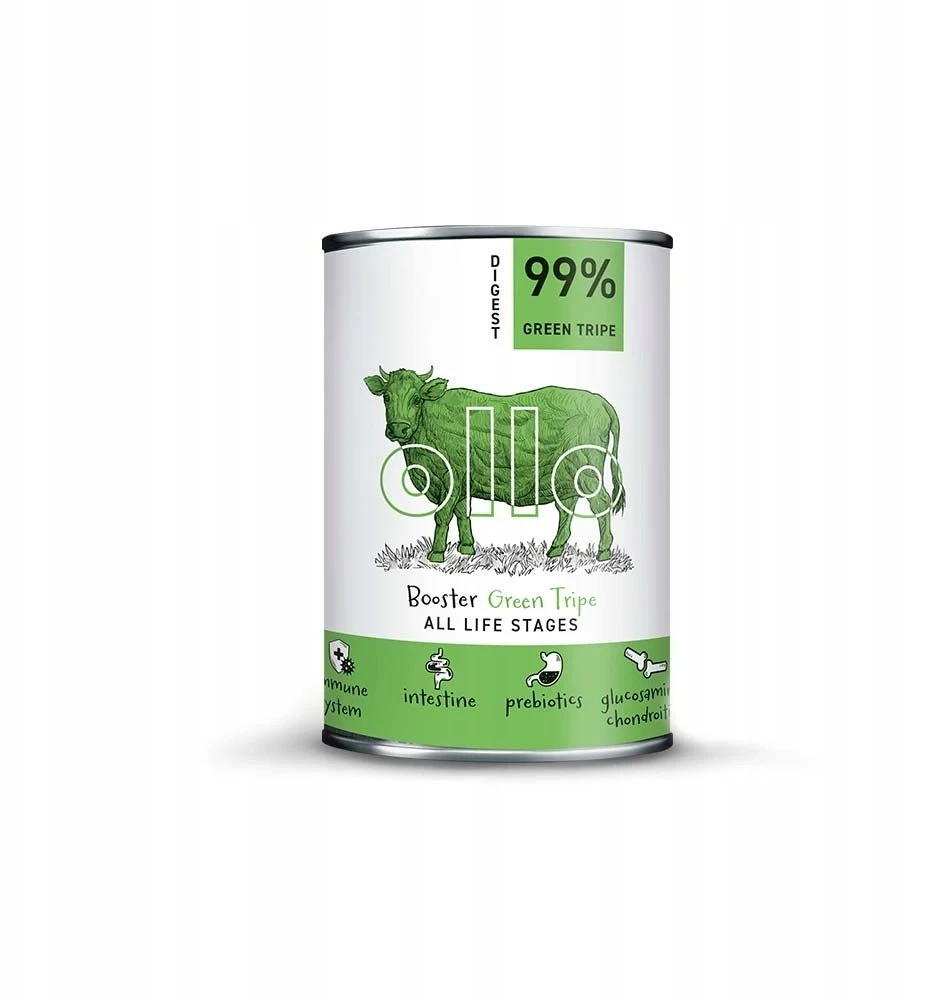 OLLO Booster Digest Žalias tripe - wet dog food - 400g