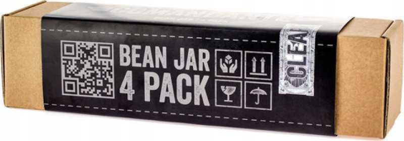 Comandante - Bean Jar - Clear Glass - 4 Pack