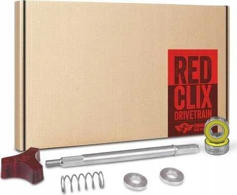 Kavamalė Comandante Raudona Clix pavara RX35
