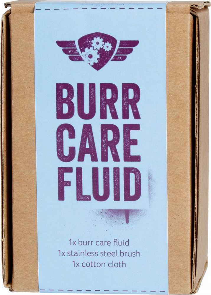 Kavamalė Comandante Užsakymas - Burr Care Fluid Set