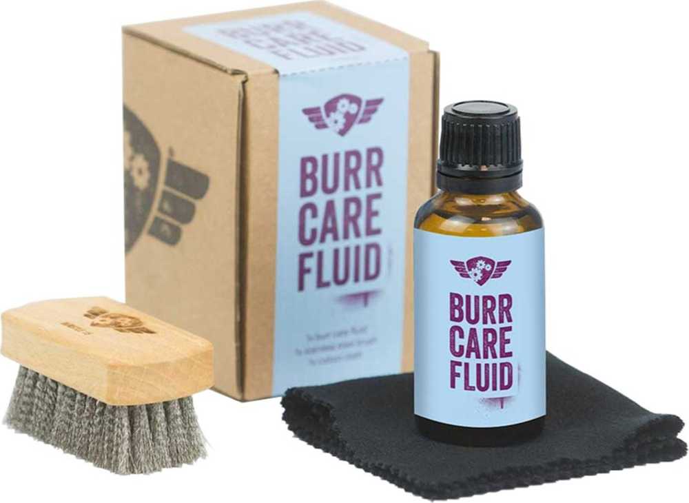 Kavamalė Comandante Užsakymas - Burr Care Fluid Set