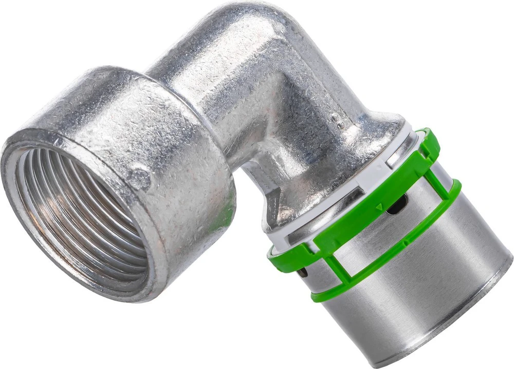 Comap Alkūnė 90 laipsnių GW presuojama MultiSkin žalvaris/alavuota 26x3/4