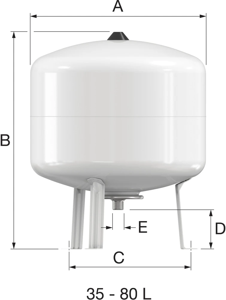 Comap Išsiplėtimo indas Solarix 35/2,5 [10 bar]