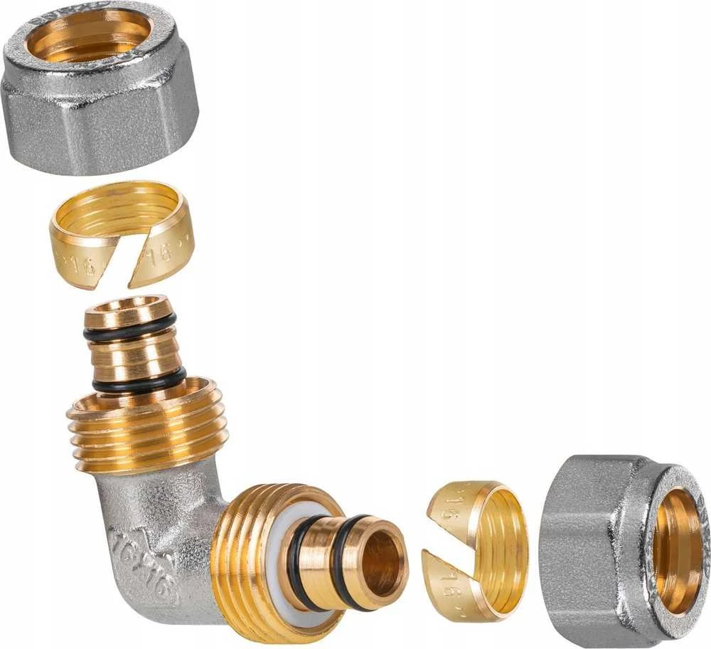 Comap Užveržimo alkūnė (su varžtu) - 16x2 TurboSKIN COMAP