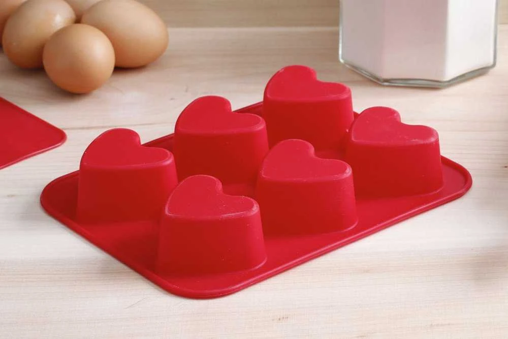 Guardini Hearts 6 vnt. silikoninė Juliette 17x22,5x3,8cm
