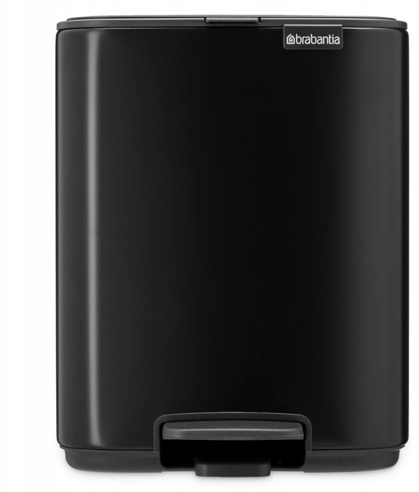 Brabantia atkritumu tvertne ar pedāli Bo, 7l, matēta melna