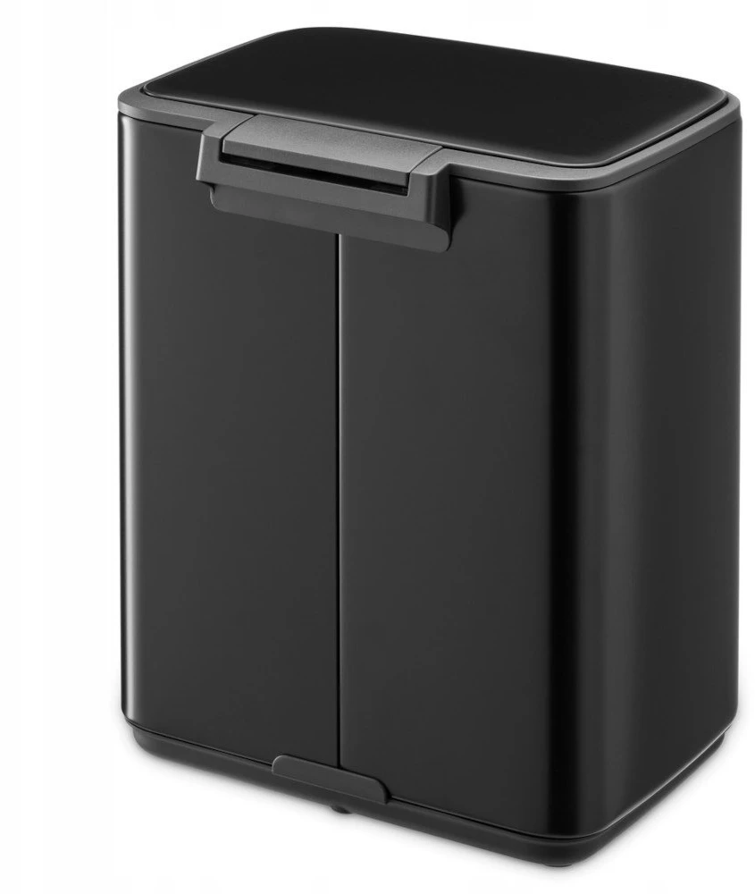 Brabantia atkritumu tvertne ar pedāli Bo, 7l, matēta melna