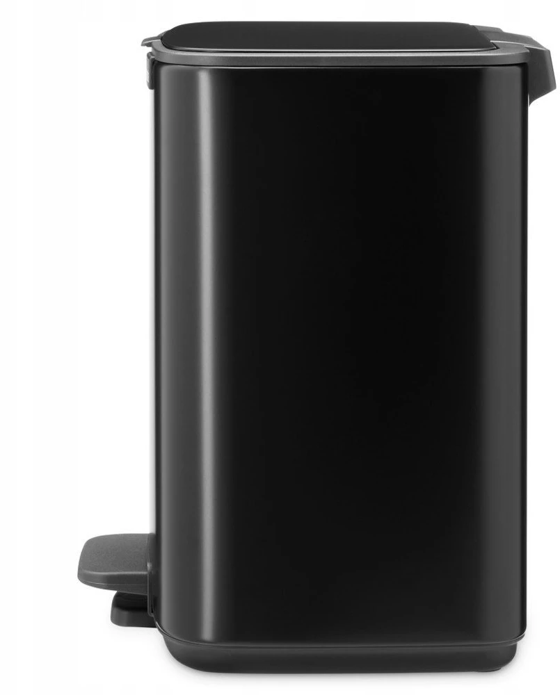 Brabantia atkritumu tvertne ar pedāli Bo, 7l, matēta melna