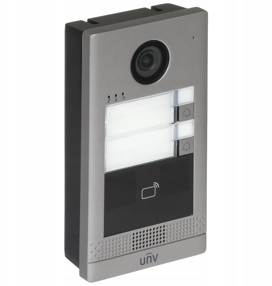 Uniview Commax Wideodomofon IP su RFID i 2 przyciskami wywołania (OEU-202S-HMK2)