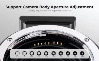 Commlite Objektyvo adapteris - K&F Concept EF-E IV bajoneto adapteris