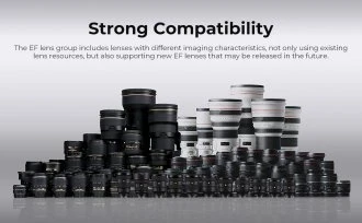 Commlite Objektyvo adapteris - K&F Concept EF-E IV bajoneto adapteris