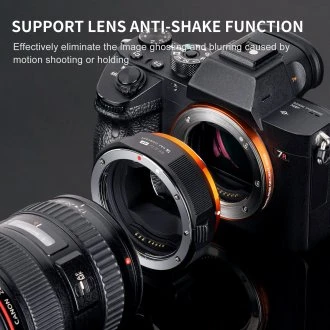 Commlite Objektyvo adapteris - K&F Concept EF-E IV bajoneto adapteris