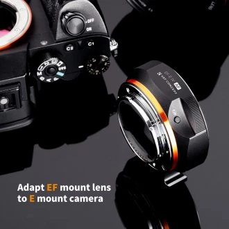 Commlite Objektyvo adapteris - K&F Concept EF-E IV bajoneto adapteris