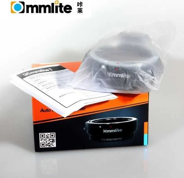 „Commlite“ adapteris „Sony Nex E“ automatinio fokusavimo AF „Canon EOS“ / „EF EF-S“ / viso kadro