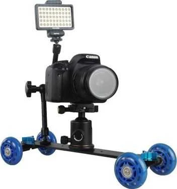 „Commlite“ vežimėlis / lėlytė / važiavimas / riedučiai, skirti DSLR fotoaparatams ir SLR