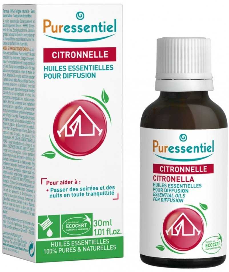 Puressentiel Citronella Oil Diffuser Refill, 30 ml