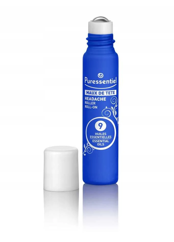 „Puressentiel Roller“ rutulinis kūno aliejus galvos skausmui malšinti, 5 ml