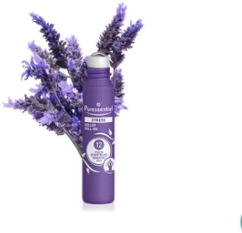 „Puressentiel“ streso malšinimo rutulinis kūno aliejus galvai, 5 ml