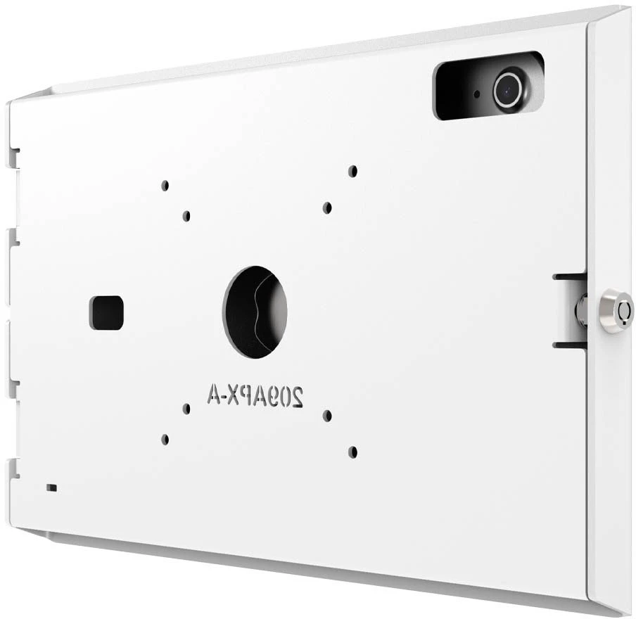 Dėklas na tablet Compulocks Compulocks Apex - Gehause - fur Tablett - verriegelbar - Metallrahmen - baltas - Wandmontage - fur Apple iPad A16 Wi-Fi, A16 Wi-Fi + Cellular
