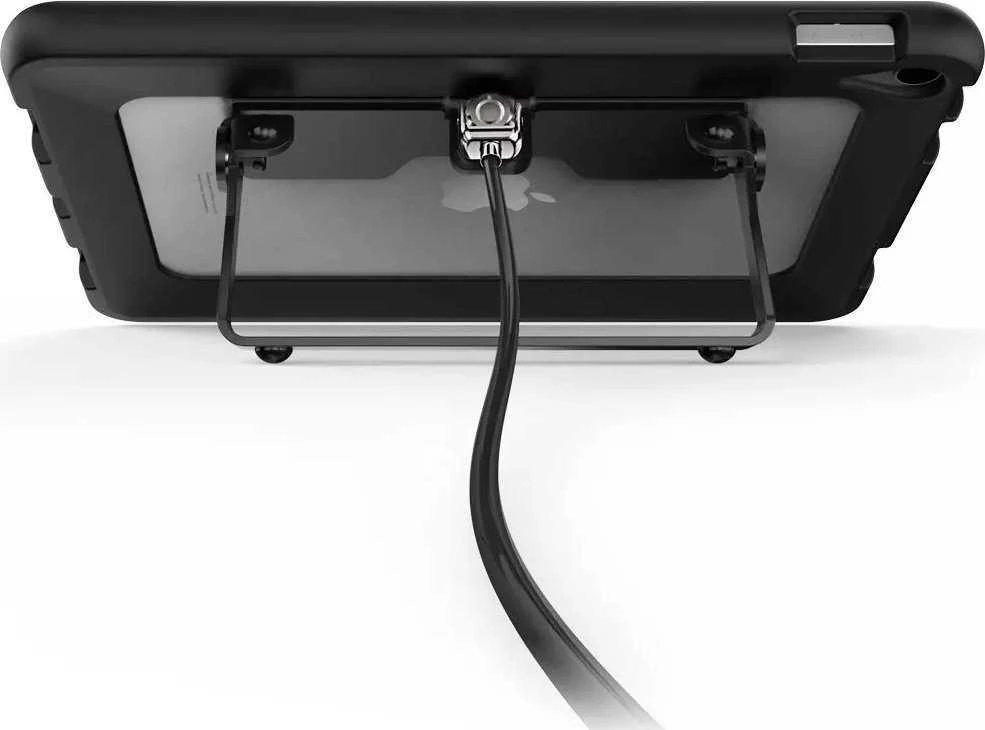 Dėklas na tablet Compulocks Compulocks iPad 10.2'' Secured Kickstand - Stossstange fur Planšetė - Stander - Metall, Gummi - Juodas - fur Apple 10.9-inch iPad