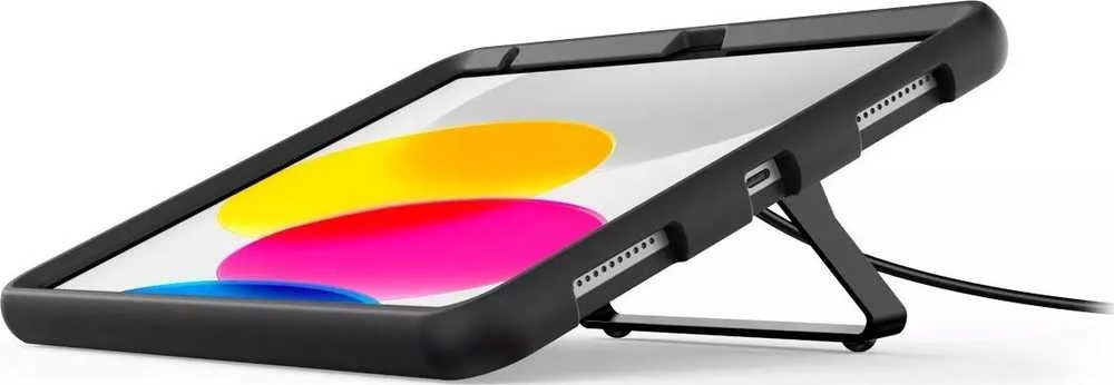 Dėklas na tablet Compulocks Compulocks iPad 10.2'' Secured Kickstand - Stossstange fur Planšetė - Stander - Metall, Gummi - Juodas - fur Apple 10.9-inch iPad