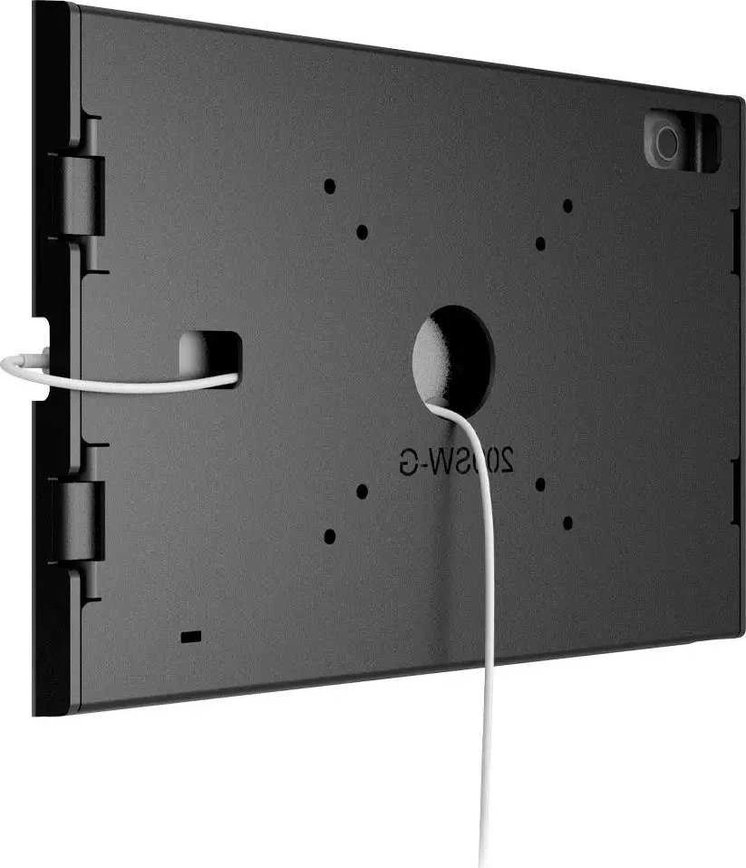 „Compulocks“ „iPad 10.9" 10-osios kartos „Swell“ korpusas, skirtas sieniniam laikiklio tvirtinimui – dėklas – planšetiniam kompiuteriui – juodas – ekrano dydis: 27,7 cm (10,9 colio) – tvirtinimas prie sienos – skirtas „Apple 10,9“ colio „iPad“ su „Wi-Fi“, „Wi-Fi + Cellular“